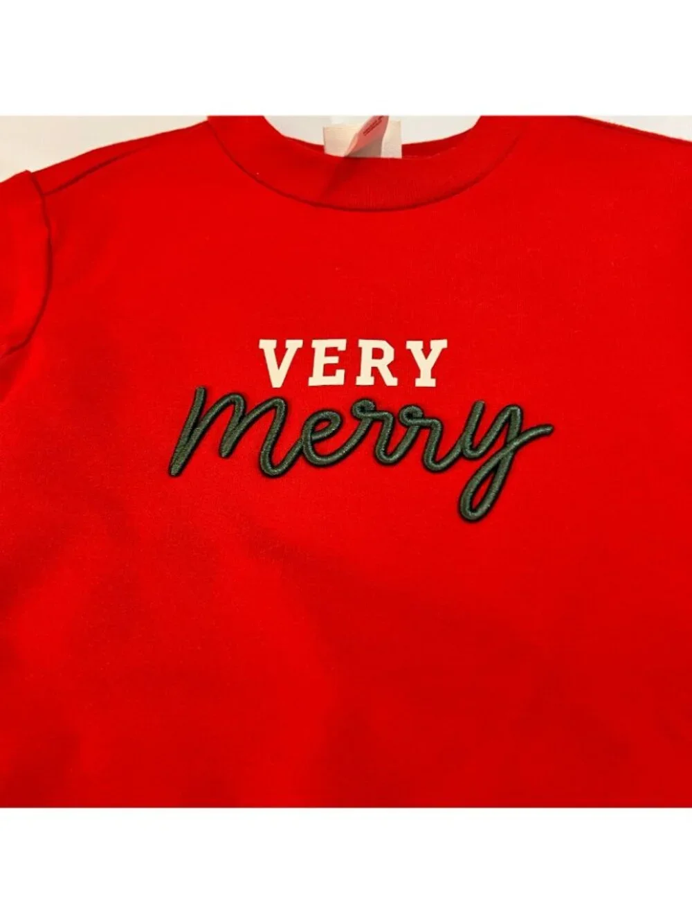 Baby Cat & Jack One Piece Outfit Red Unisex Very Merry Sz 3-6M NWT